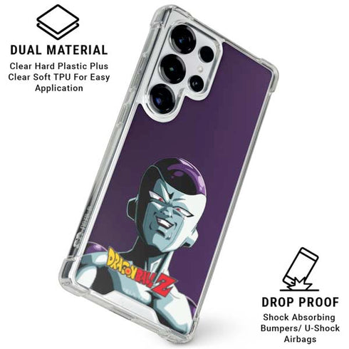 Dragon Ball Z Frieza Galaxy S25 Ultra Clear Case