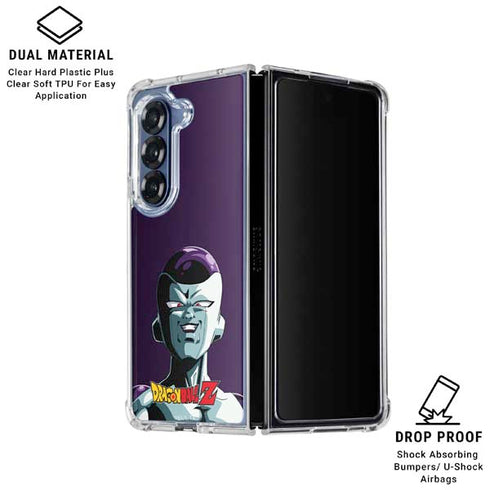 Dragon Ball Z Frieza Galaxy Z Fold6 Clear Case
