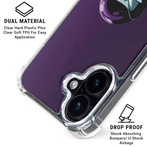 Dragon Ball Z Frieza iPhone 16 Clear Case