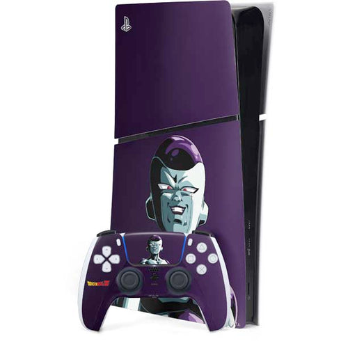 Dragon Ball Z Frieza PS5 Slim Digital Edition Bundle Skin