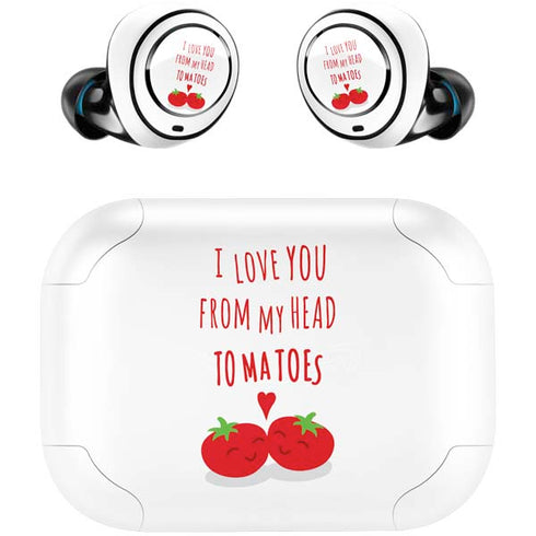 From My Head Tomatoes Amazon Echo Buds Skin