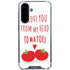 From My Head Tomatoes Galaxy A36 5G Clear Case