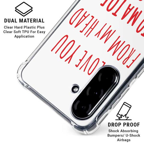From My Head Tomatoes Galaxy A36 5G Clear Case