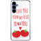 From My Head Tomatoes Galaxy A55 5G Clear Case