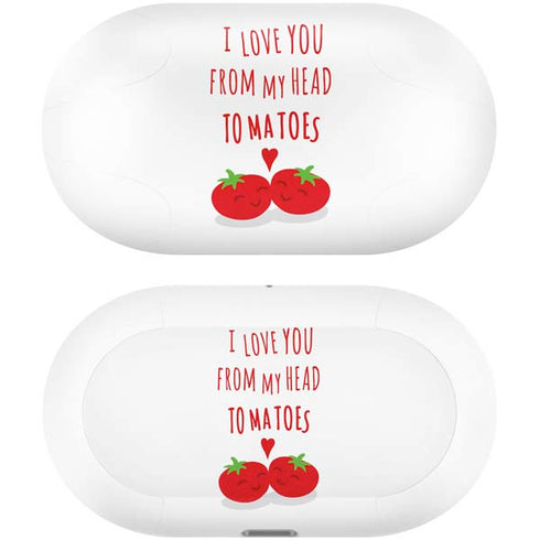 From My Head Tomatoes Galaxy Buds Plus Skin