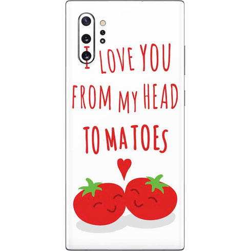 From My Head Tomatoes Galaxy Note 10 Plus Skin