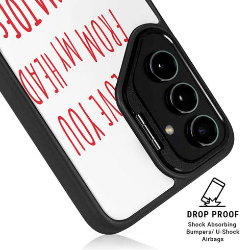 From My Head Tomatoes Galaxy S24 FE Kickstand Case