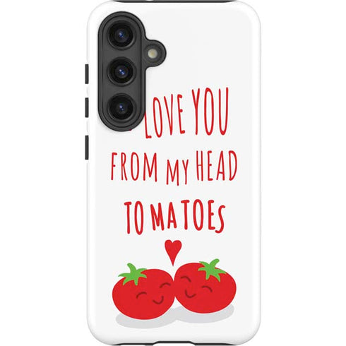 From My Head Tomatoes Galaxy S25 Impact Case