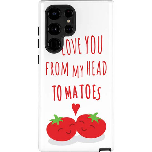From My Head Tomatoes Galaxy Cases