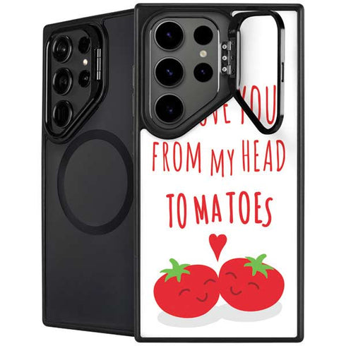 From My Head Tomatoes Galaxy S24 Ultra Kickstand Case