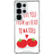 From My Head Tomatoes Galaxy S25 Ultra Clear Case