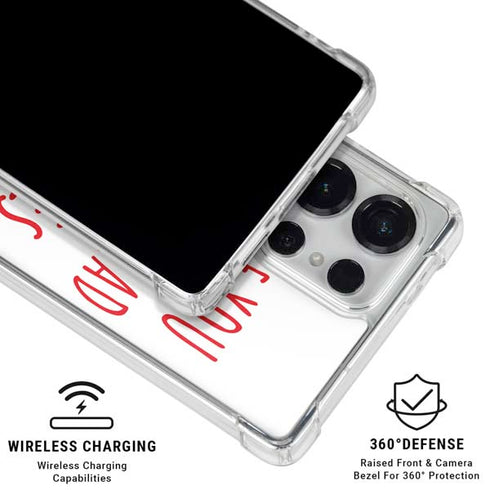 From My Head Tomatoes Galaxy S25 Ultra Clear Case