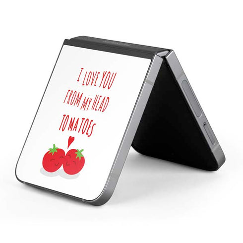 From My Head Tomatoes Galaxy Z Flip6 Skin