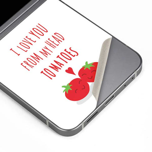 From My Head Tomatoes Galaxy Z Flip6 Skin