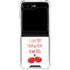 From My Head Tomatoes Galaxy Z Flip6 Clear Case