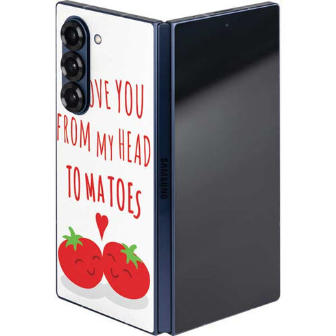 From My Head Tomatoes Galaxy Z Fold6 Skin