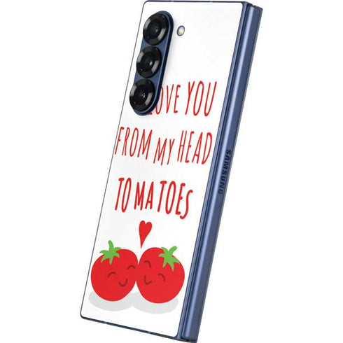 From My Head Tomatoes Galaxy Z Fold6 Skin