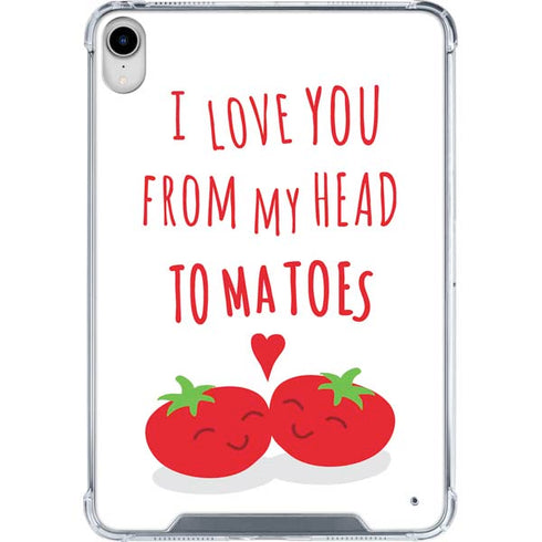From My Head Tomatoes iPad 11th Gen (2025) Clear Case