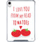 From My Head Tomatoes iPad 11th Gen (2025) Clear Case