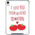 From My Head Tomatoes iPad 11th Gen (2025) Clear Case