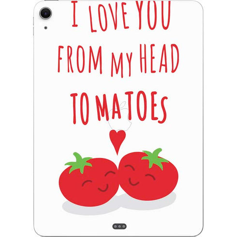 From My Head Tomatoes Apple iPad Air Skin