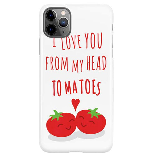 From My Head Tomatoes iPhone Cases