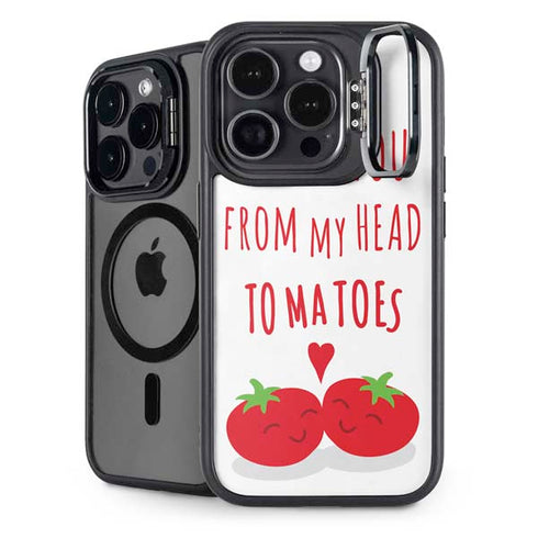 From My Head Tomatoes iPhone 15 Pro Max Kickstand Case