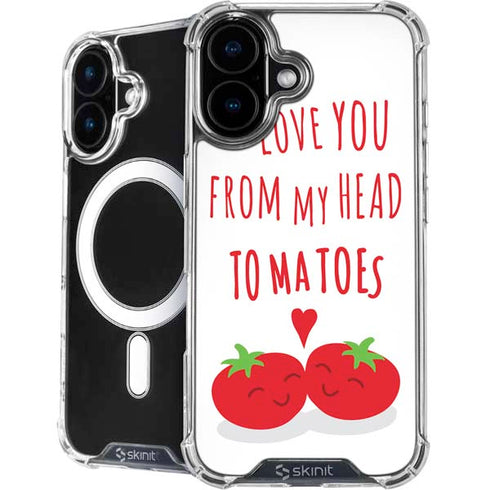 From My Head Tomatoes iPhone 16 MagSafe Case
