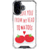 From My Head Tomatoes iPhone 16 Plus Clear Case