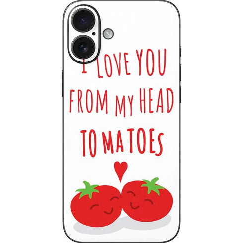 From My Head Tomatoes iPhone 16 Plus Skin