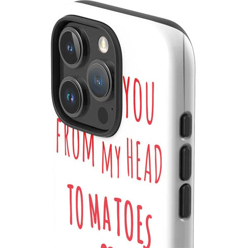 From My Head Tomatoes iPhone 16 Pro Impact Case
