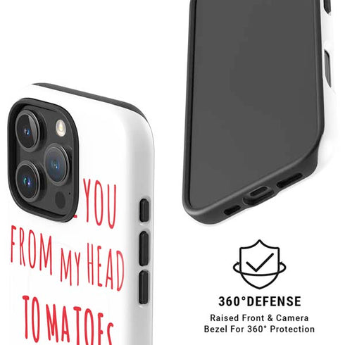 From My Head Tomatoes iPhone 16 Pro Magsafe Impact Case