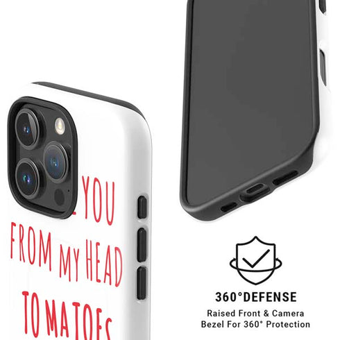 From My Head Tomatoes iPhone 16 Pro Max Magsafe Impact Case