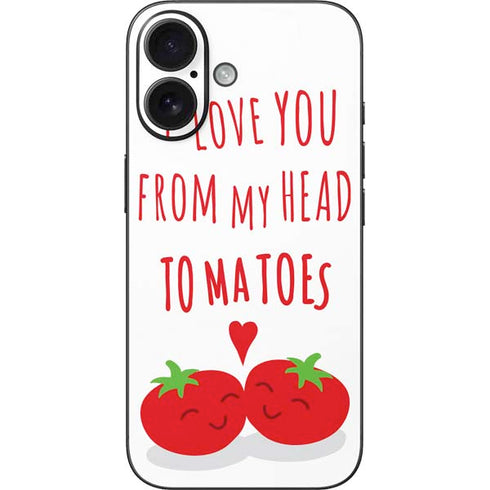 From My Head Tomatoes iPhone 16 Skin