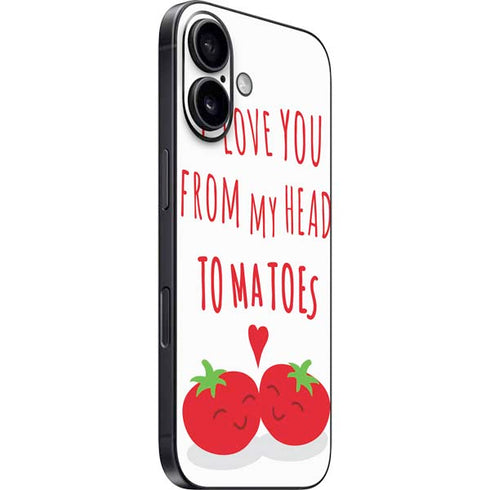 From My Head Tomatoes iPhone 16 Skin