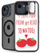 From My Head Tomatoes iPhone 16e Kickstand Case