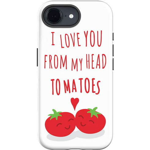 From My Head Tomatoes iPhone 16e Impact Case