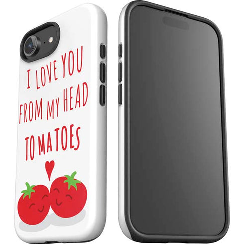 From My Head Tomatoes iPhone 16e Impact Case