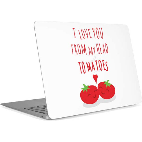 From My Head Tomatoes Apple MacBook Air Skin