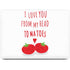 From My Head Tomatoes Apple MacBook Air Skin