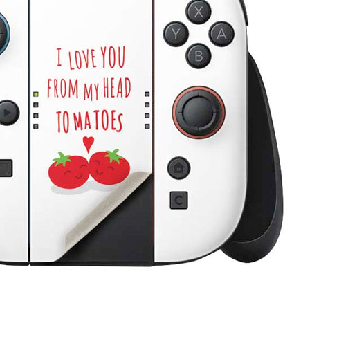 From My Head Tomatoes Nintendo Switch 2 (2025) Joy-Con Controller Skin