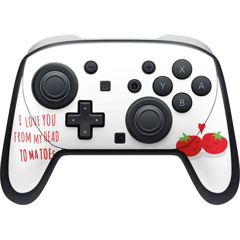 From My Head Tomatoes Nintendo Switch 2 (2025) Pro Controller Skin