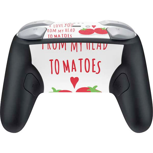 From My Head Tomatoes Nintendo Switch 2 (2025) Pro Controller Skin