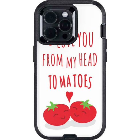 From My Head Tomatoes Otterbox Defender iPhone Skin