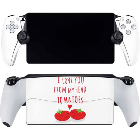 From My Head Tomatoes PlayStation Portal Remote Player Skin