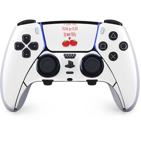 From My Head Tomatoes PS5 DualSense Edge Pro Controller Skin