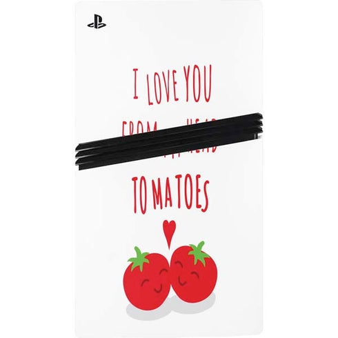 From My Head Tomatoes PS5 Pro Disk Bundle Skin