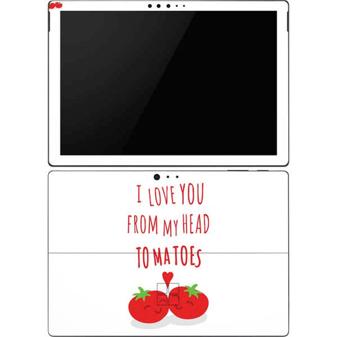 From My Head Tomatoes Surface Pro 6 Skin