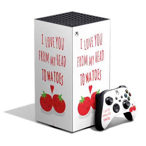 From My Head Tomatoes XBox Series X Digital Edition Bundle Skin