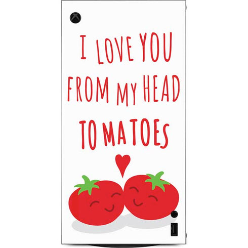 From My Head Tomatoes XBox Series X Digital Edition Console Skin